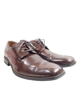 Florsheim Mens Size 11.5 Brown Leather Oxford Dress Shoes